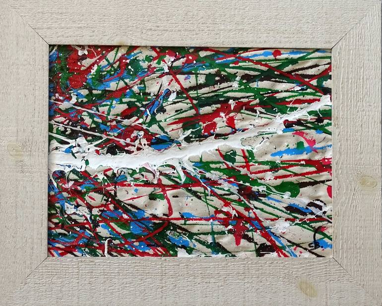 Original Abstract Expressionism Abstract Painting by C B
