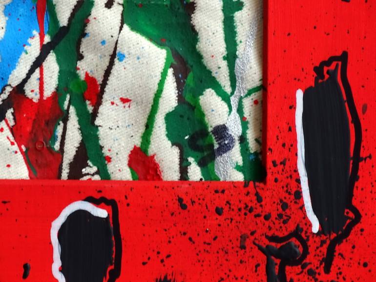 Original Abstract Expressionism Abstract Painting by C B