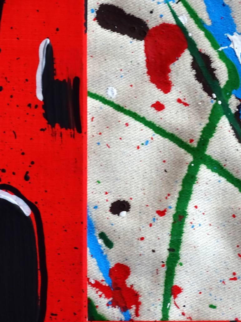 Original Abstract Expressionism Abstract Painting by C B