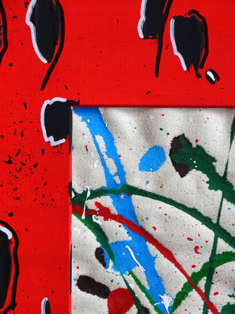 Original Abstract Expressionism Abstract Painting by C B