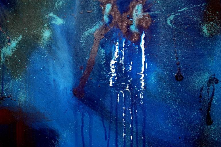 Original Abstract Expressionism Abstract Painting by C B