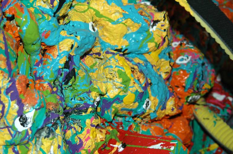 Original Abstract Expressionism Abstract Painting by C B