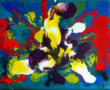 Original Abstract Paintings by CONRAD BLOEMERS