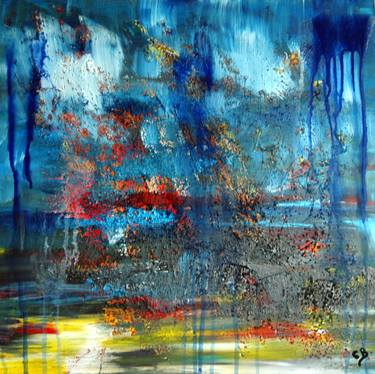 Original Landscape Mixed Media by CONRAD BLOEMERS