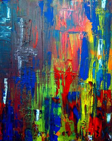 Original Abstract Paintings by CONRAD BLOEMERS