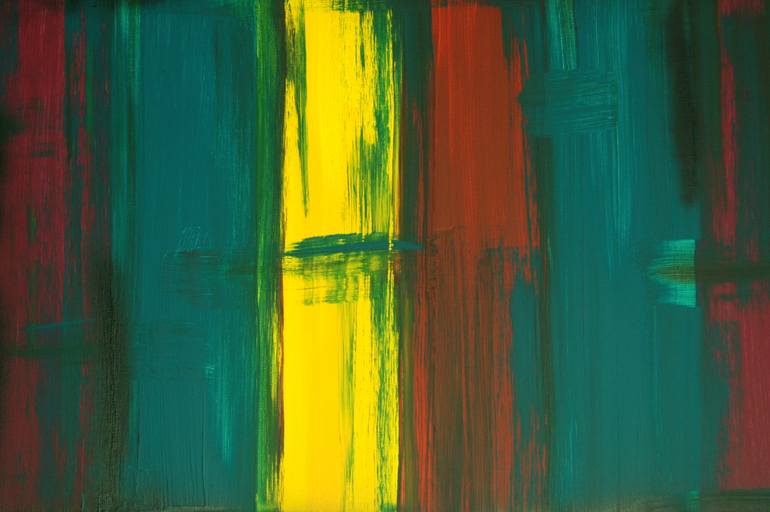 Original Abstract Expressionism Abstract Painting by C B