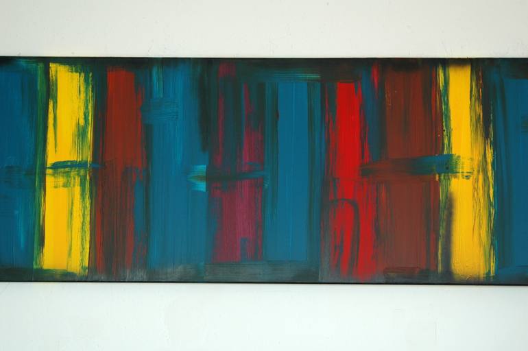 Original Abstract Painting by CONRAD BLOEMERS