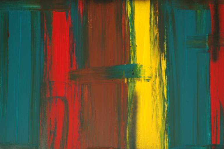 Original Abstract Expressionism Abstract Painting by C B