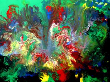 Original Abstract Paintings by CONRAD BLOEMERS