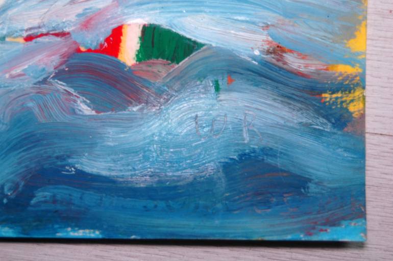 Original Expressionism Religion Painting by C B