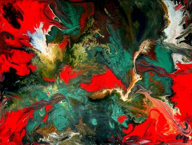 Print of Abstract Expressionism Abstract Paintings by CONRAD BLOEMERS