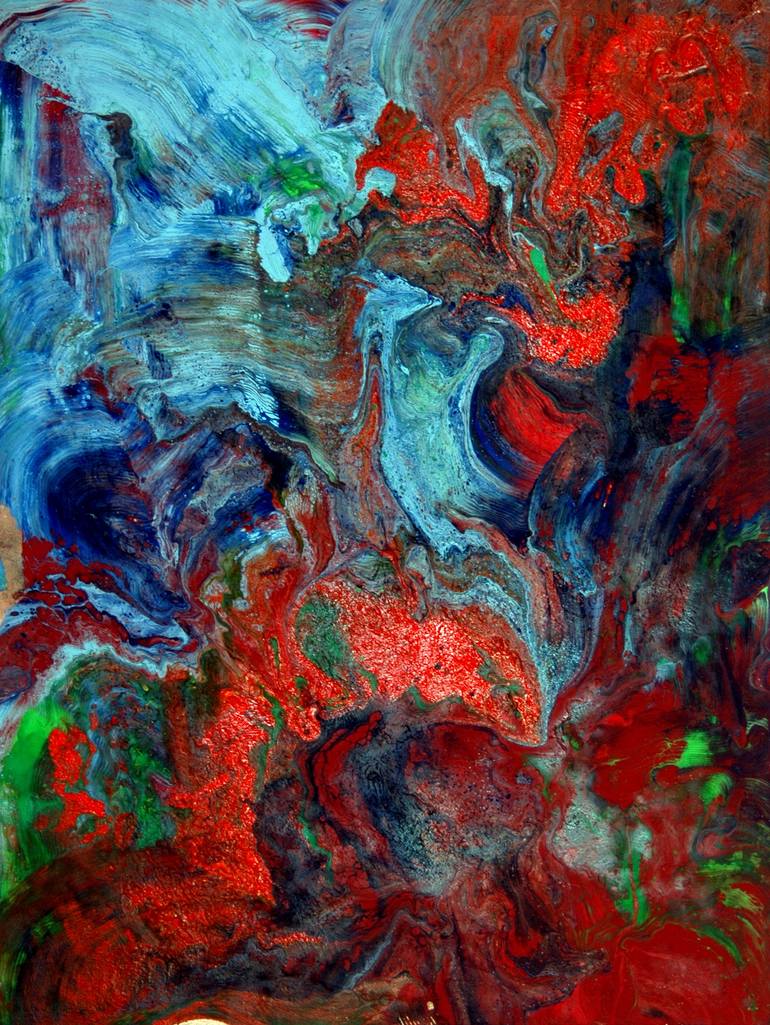 Print of Abstract Expressionism Abstract Paintings by Conrad Bloemers