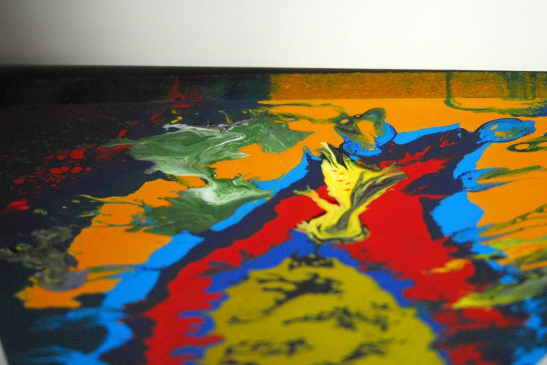 Original Abstract Painting by CONRAD BLOEMERS