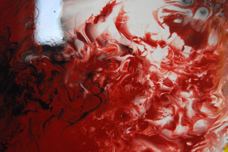 Original Abstract Expressionism Abstract Painting by C B