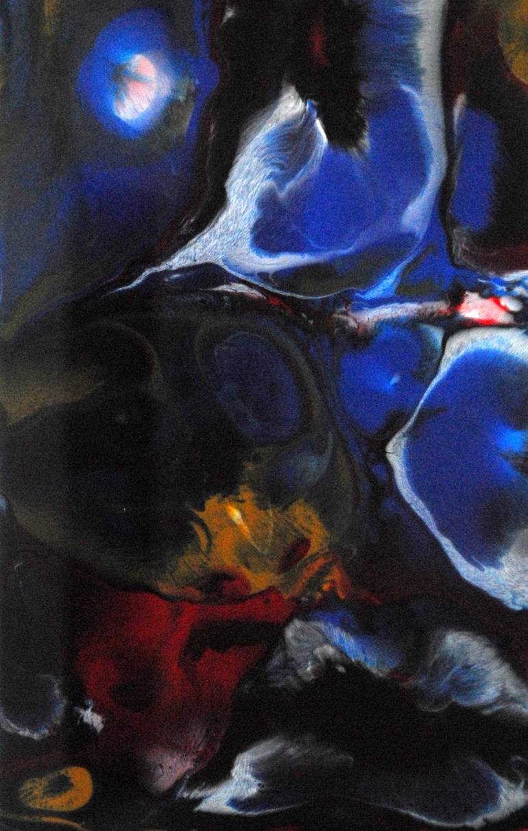 Original Modernism Abstract Painting by C B