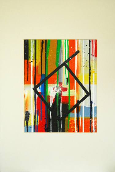 Original Abstract Paintings by CONRAD BLOEMERS