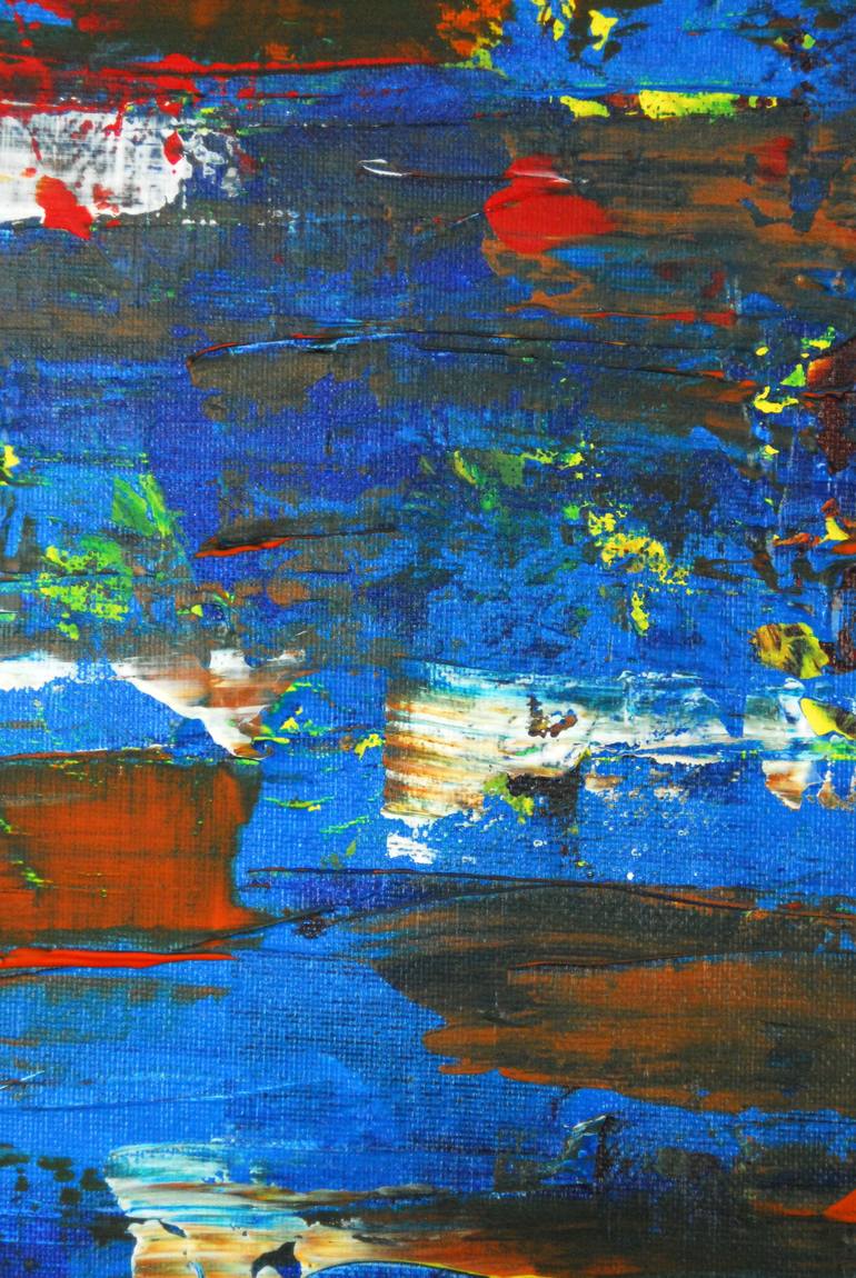 Original Abstract Expressionism Abstract Painting by C B