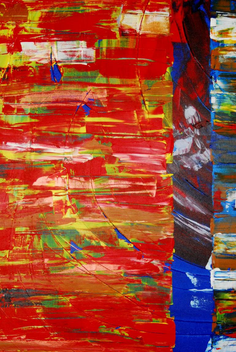 Original Abstract Expressionism Abstract Painting by C B