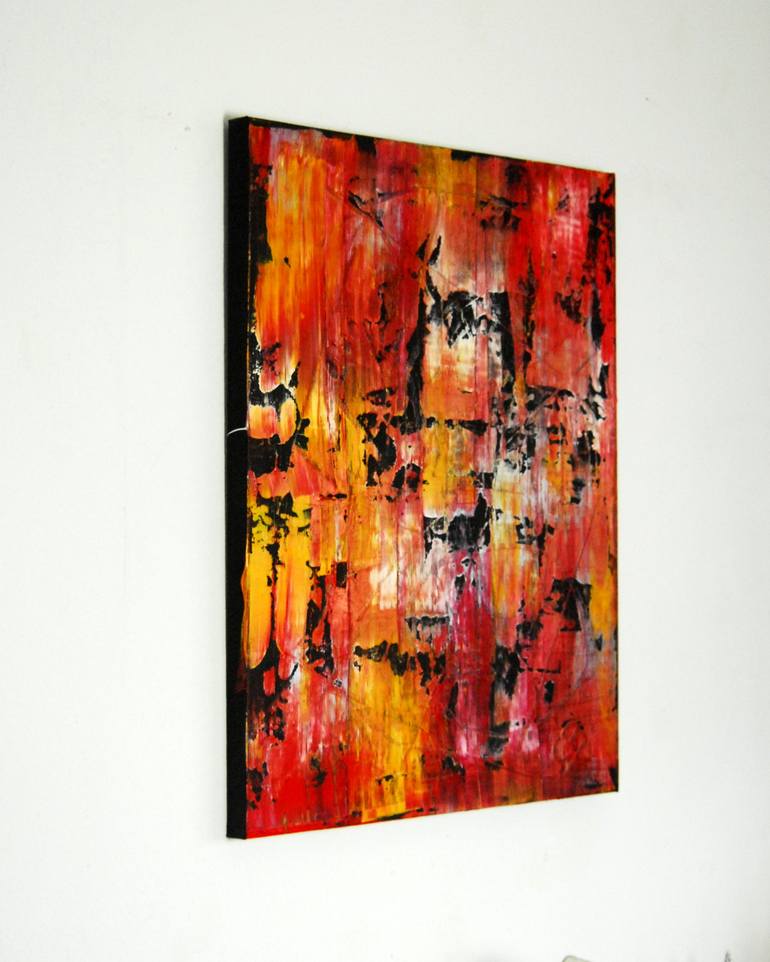Original Abstract Painting by CONRAD BLOEMERS