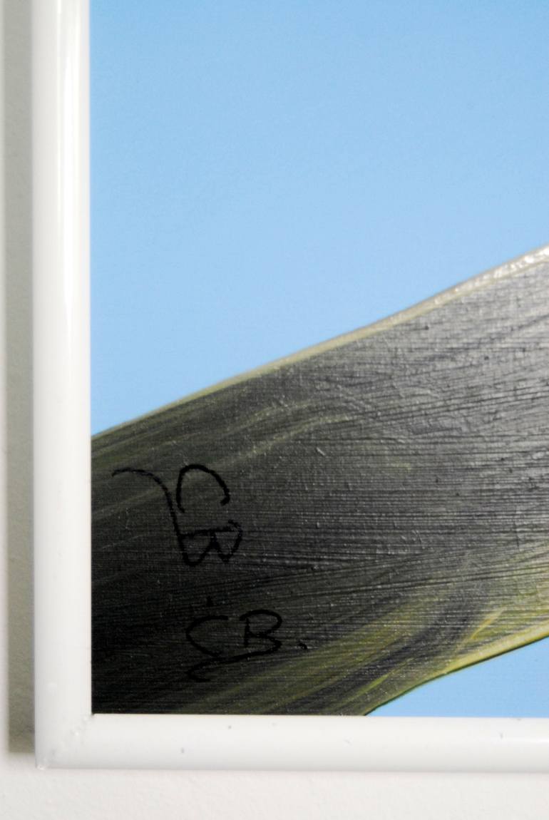 Original Abstract Expressionism Sports Painting by C B