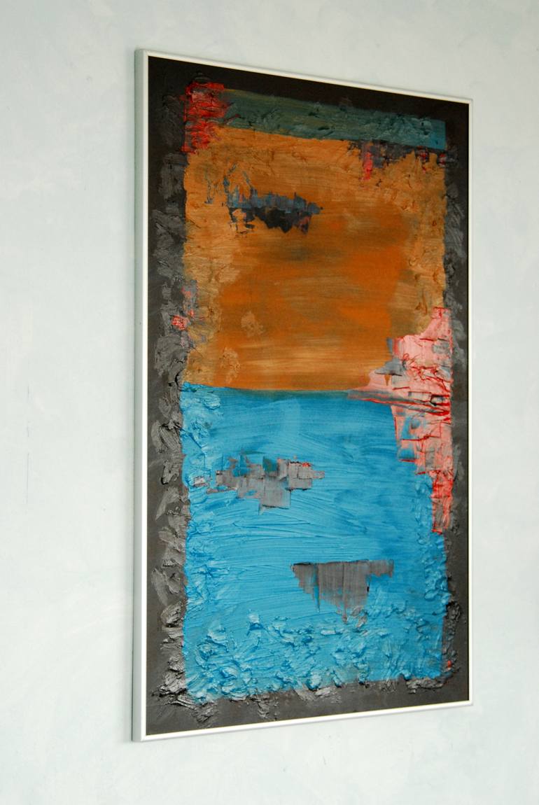 Original Abstract Painting by CONRAD BLOEMERS