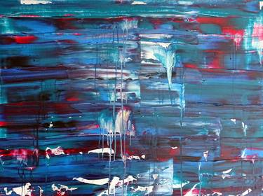 Original Abstract Expressionism Abstract Paintings by CONRAD BLOEMERS