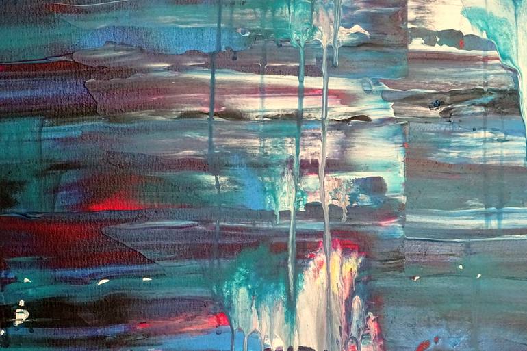 Original Abstract Painting by CONRAD BLOEMERS