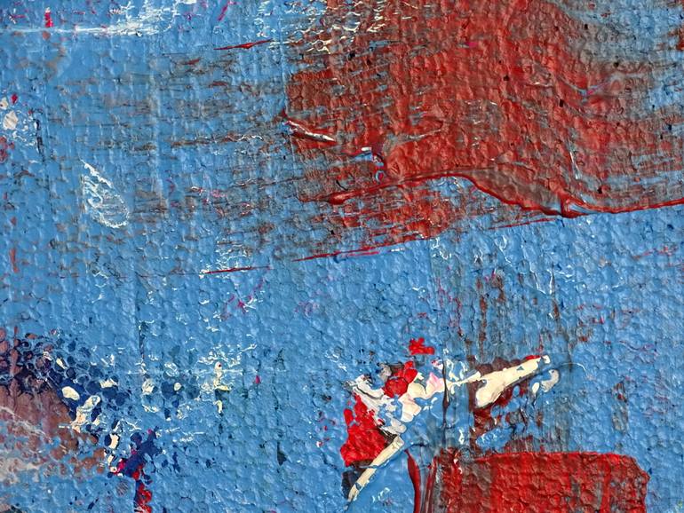 Original Abstract Expressionism Abstract Painting by C B