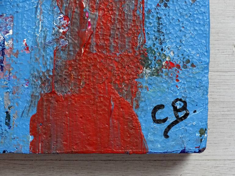 Original Abstract Expressionism Abstract Painting by C B