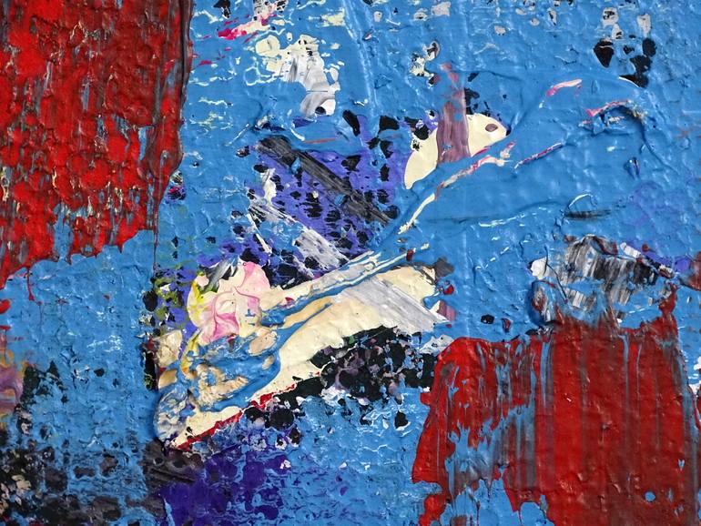 Original Abstract Expressionism Abstract Painting by C B