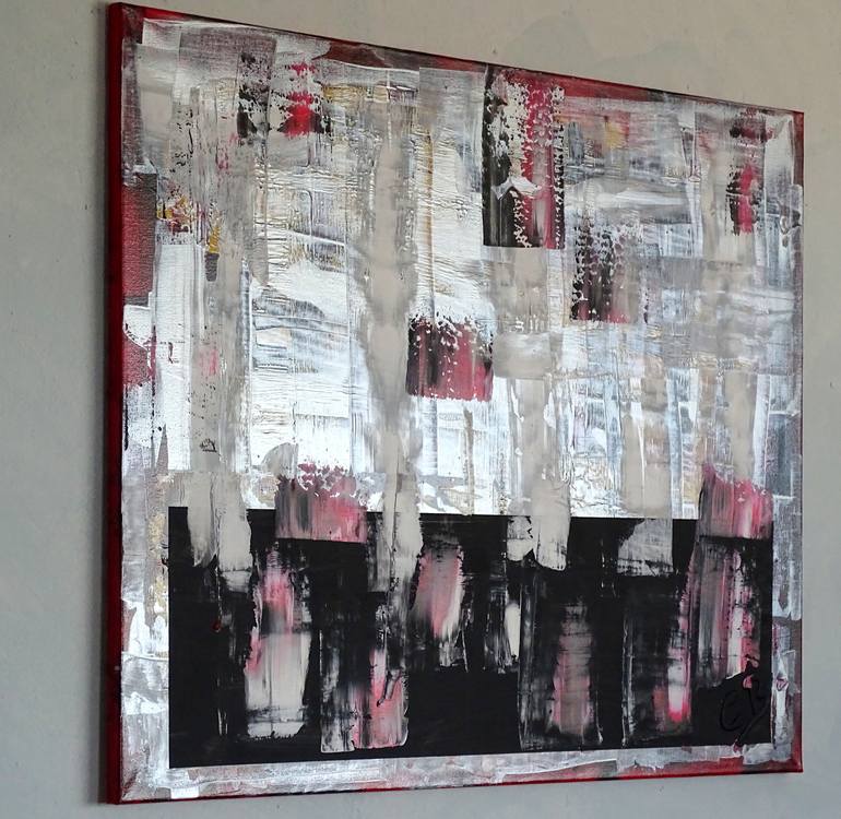 Original Abstract Expressionism Abstract Painting by CONRAD BLOEMERS