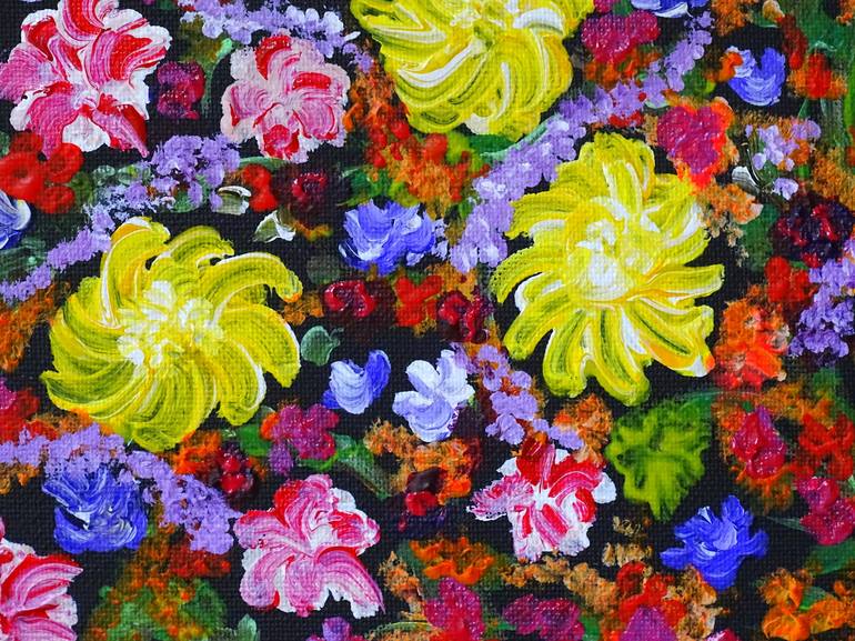 Original Fine Art Floral Painting by CONRAD BLOEMERS