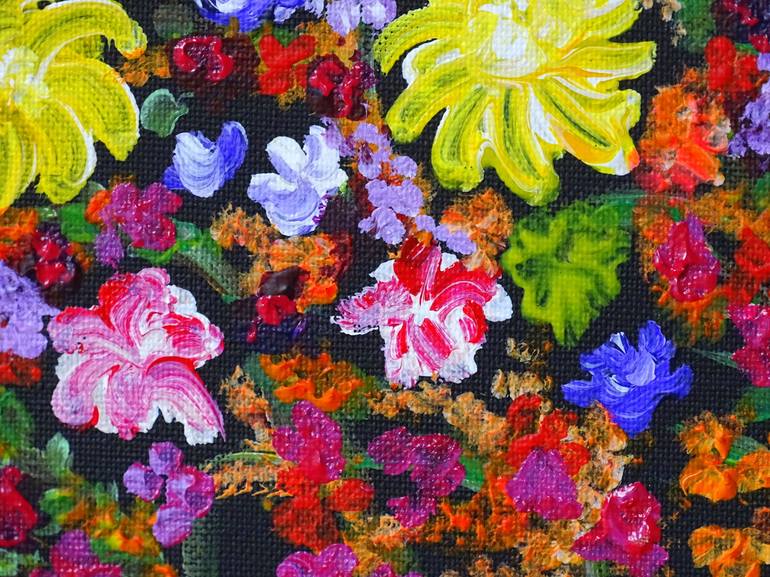 Original Fine Art Floral Painting by CONRAD BLOEMERS