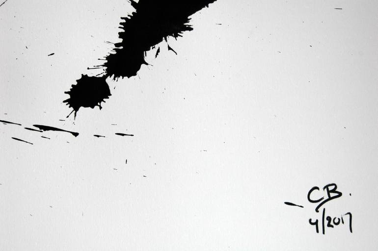 Original Abstract Expressionism Abstract Painting by C B