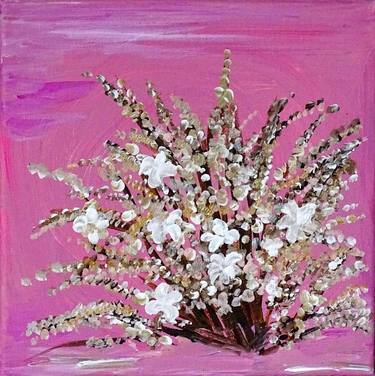 Original Impressionism Floral Paintings by CONRAD BLOEMERS