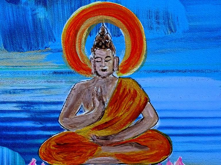 Original Abstract Expressionism Family Painting by C B