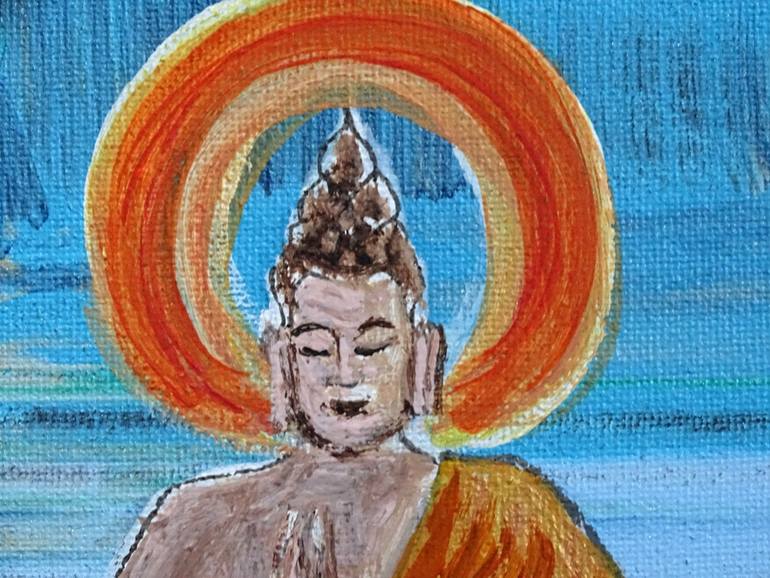 Original Abstract Expressionism Family Painting by C B