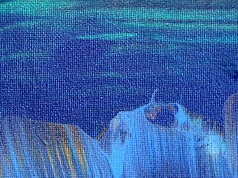 Original Abstract Expressionism Family Painting by C B