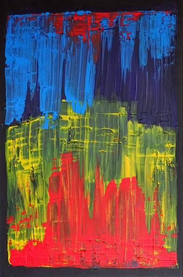 Original Abstract Paintings by CONRAD BLOEMERS