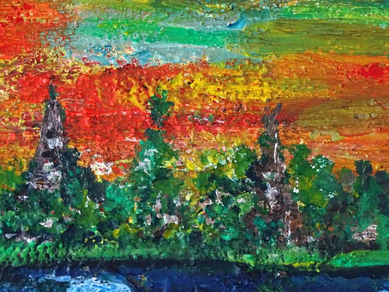 Original Impressionism Landscape Painting by CONRAD BLOEMERS