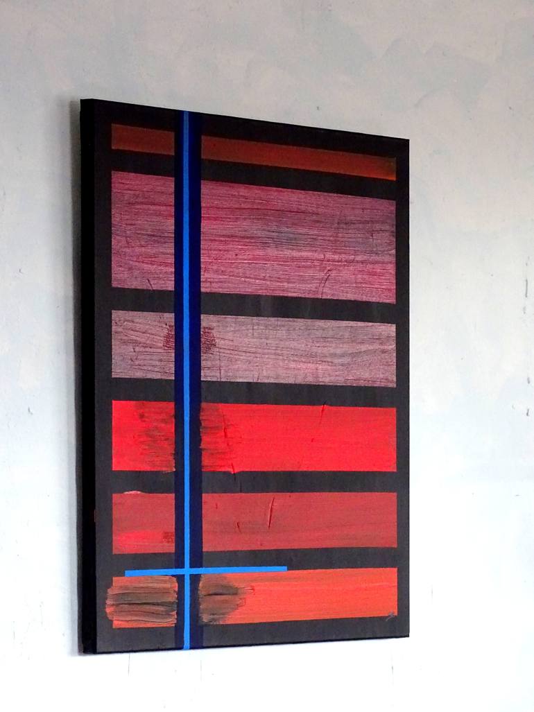 Original Abstract Expressionism Abstract Painting by C B