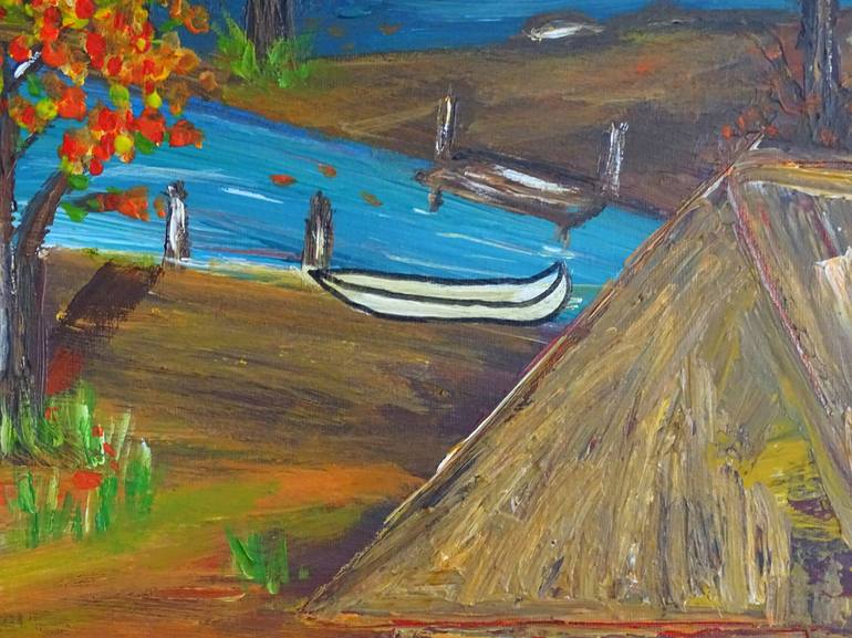 Original Impressionism Landscape Painting by CONRAD BLOEMERS