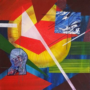 Original Abstract Paintings by CONRAD BLOEMERS