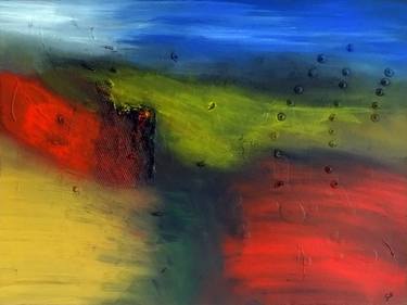 Original Abstract Expressionism Landscape Paintings by CONRAD BLOEMERS