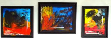 Original Abstract Paintings by CONRAD BLOEMERS