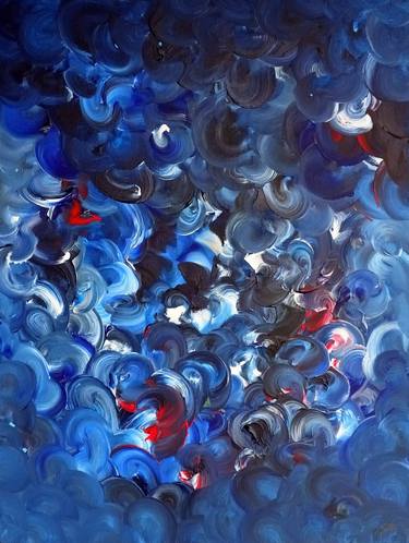 Original Abstract Paintings by CONRAD BLOEMERS