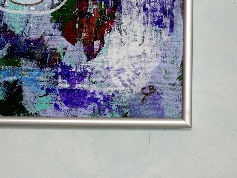 Original Abstract Expressionism Abstract Painting by C B