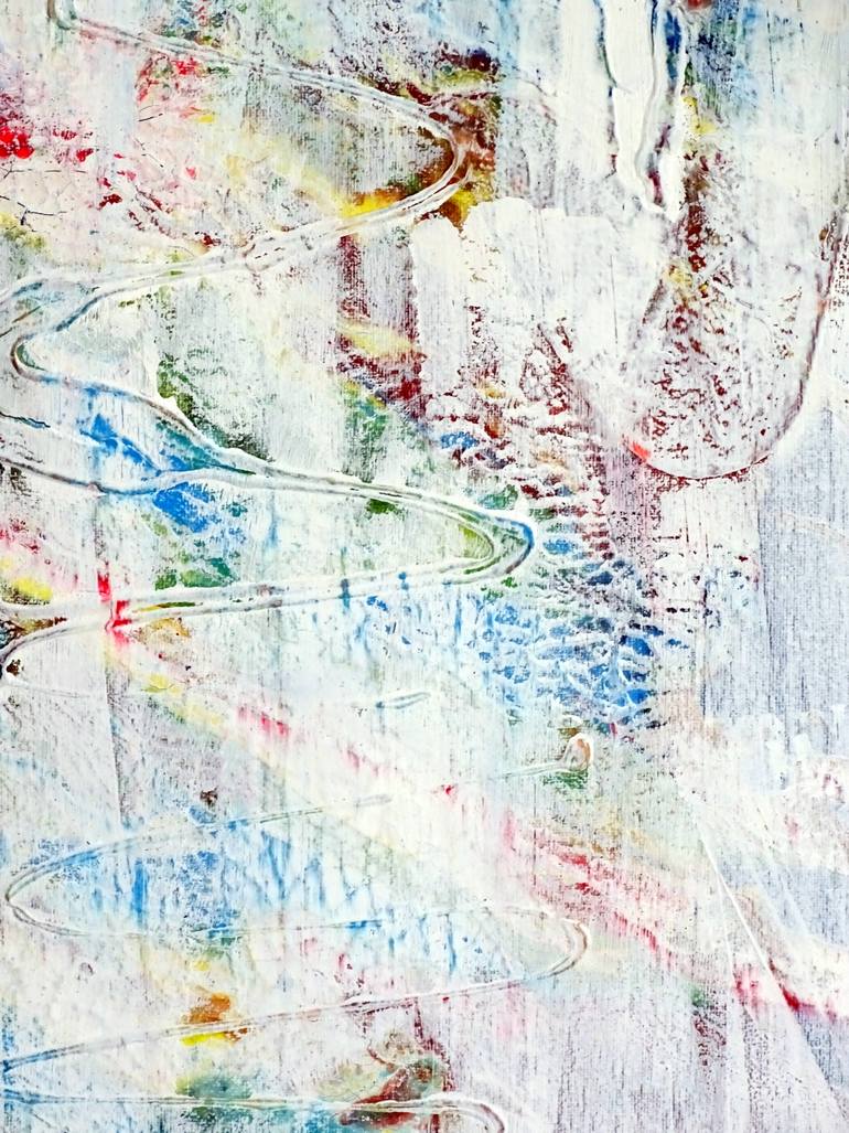 Original Abstract Expressionism Abstract Painting by C B