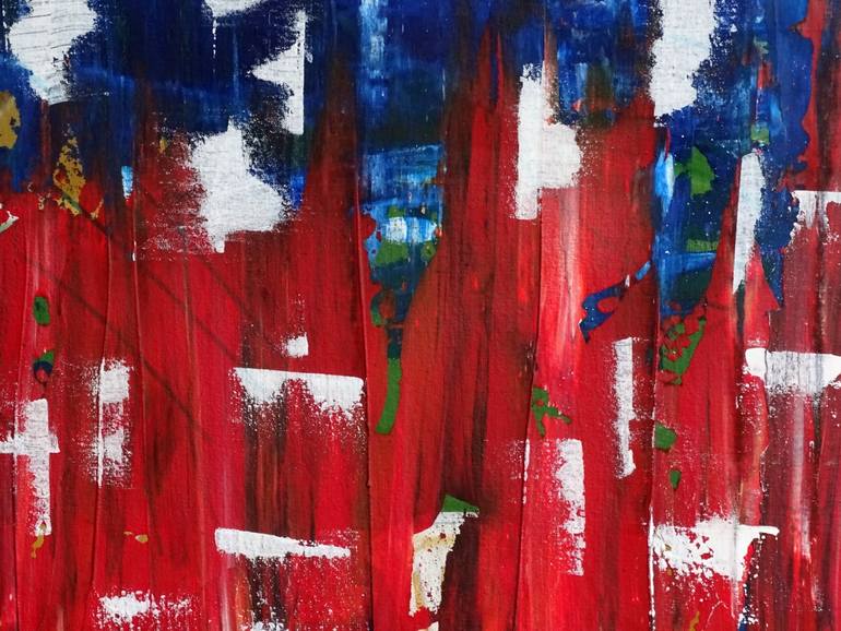 Original Abstract Expressionism Abstract Painting by C B