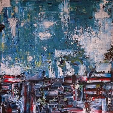 Original Abstract Expressionism Abstract Paintings by CONRAD BLOEMERS